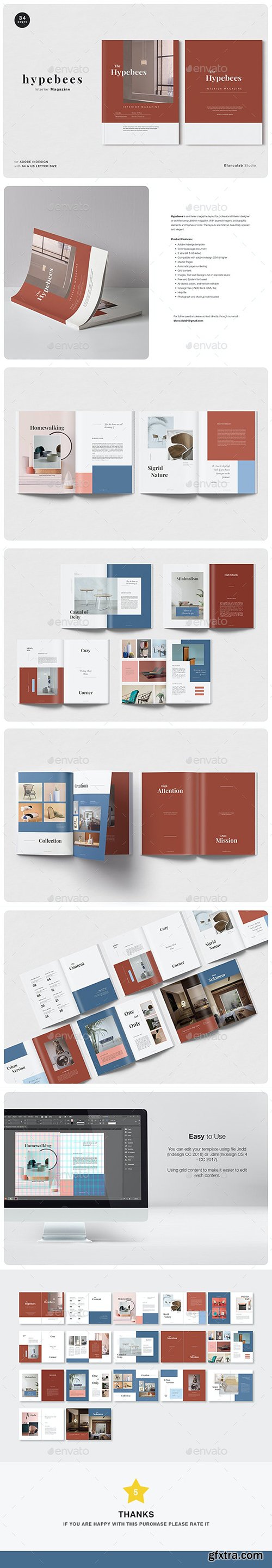 GraphicRiver - HYPEBEES Interior Magazine 28210251