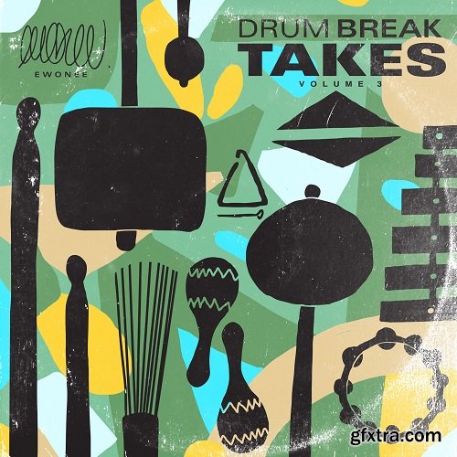 Ewonee Drum Break Takes Vol 3 WAV-DECiBEL WAV-DECiBEL