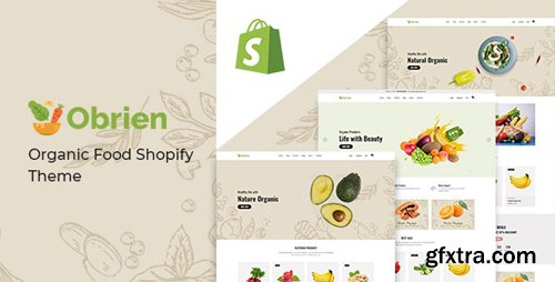 ThemeForest - Obrien v1.0.0 - Organic Food Shopify Theme - 28407536