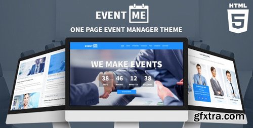 ThemeForest - EventMe v1.1 - Responsive Conference Landing Page - 7437582