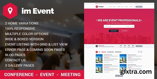 ThemeForest - Im Event v1.0 - Event Management HTML Template with RTL version (Update: 15 April 16) - 12621229