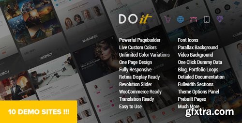 ThemeForest - DOIT v1.6 - Creative MultiPurpose Theme - 8173631