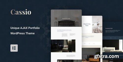 ThemeForest - Cassio v2.0.1 - AJAX Portfolio WordPress Theme - 24757750