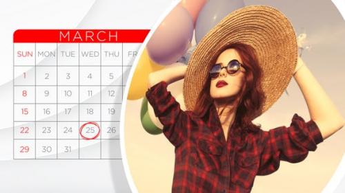 Videohive - 2020 Calendar Slideshow