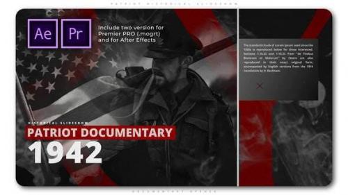 Videohive - Patriot Historical Slideshow