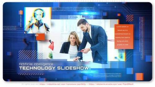 Videohive - Artificial Intelligence Technology Slideshow