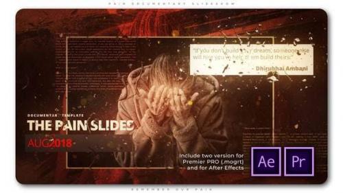 Videohive - Pain Documentary Slideshow