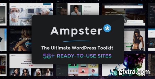 ThemeForest - Ampster v2.2 - Creative WordPress Theme for Business Websites - 21095437