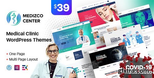 ThemeForest - Medizco v1.8 - Medical Health & Dental Care Clinic WordPress Theme - 24969511