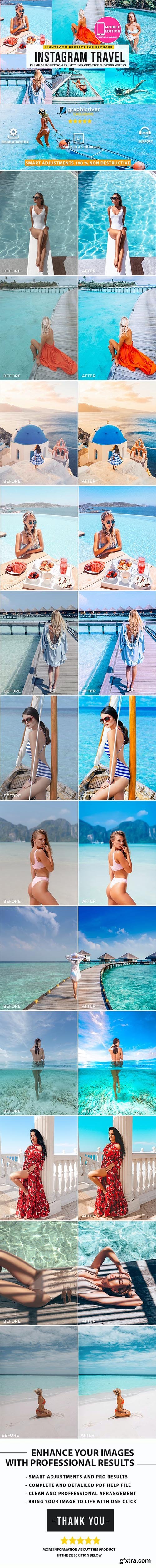 GraphicRiver - Instagram Blogger Travel lightroom presets 28066685