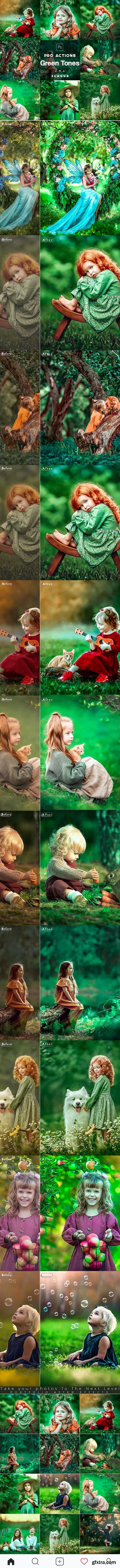 GraphicRiver - Green Tones Photoshop Actions 26908984