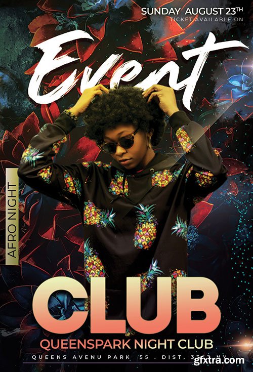 Club Event - Premium flyer psd template