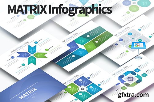 MATRIX - Keynote Infographics Slides