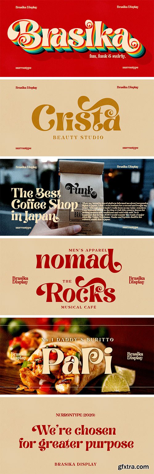 Brasika Display Font