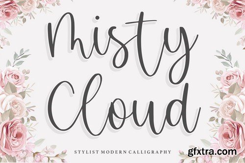 Misty Cloud YH - Elegant Script Font