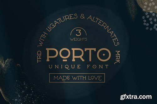 Porto - Display Spur Serif Font