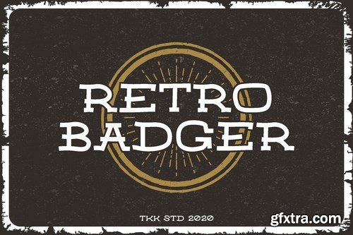 Retro Badger