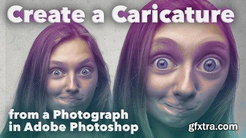 Create a Caricature from a Photograph Using Adobe Photoshop