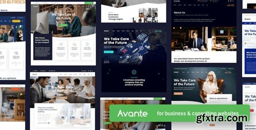 ThemeForest - Avante v1.8.3 - Business Consulting WordPress - 25223481 - NULLED
