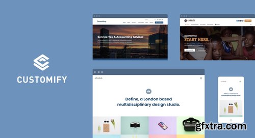 Customify v0.3.5 - WordPress Theme + Customify Pro Addon v0.1.2