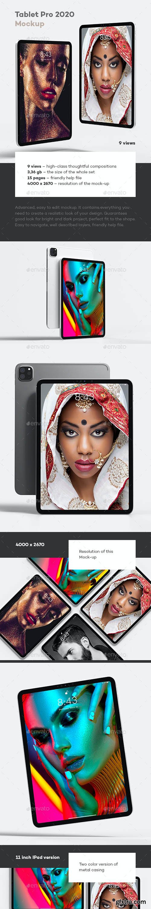 GraphicRiver - Tablet Pro 2020 Mock-up 28456538