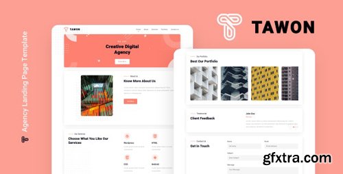 ThemeForest - Tawon v1.0 - Agency Landing Page Template - 28541554