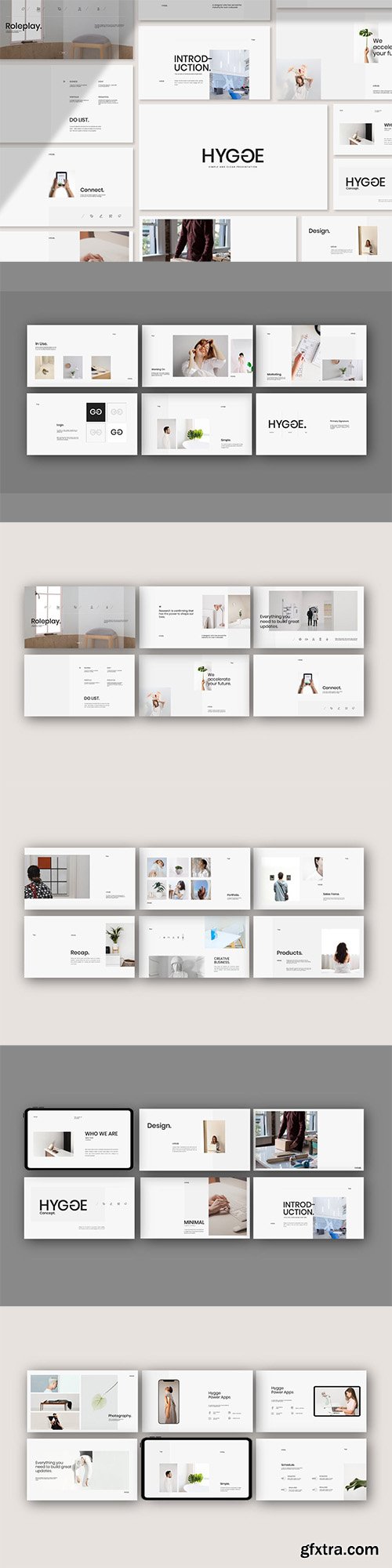 Hygge - Minimal Portfolio Powerpoint Templates