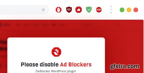 CodeCanyon - DeBlocker v3.0.0 - Anti AdBlock for WordPress - 24086686