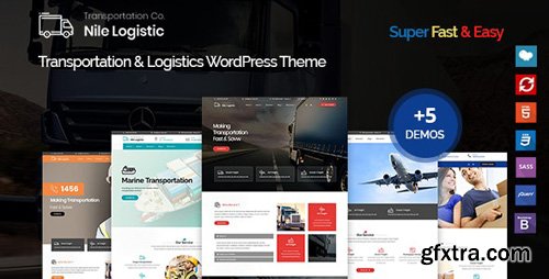 ThemeForest - Nile v1.0.0 - Transportation and Logistics WordPress Theme - 22577948