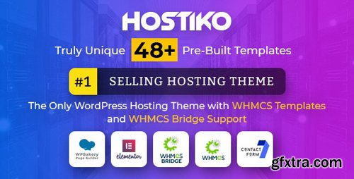 ThemeForest - Hostiko v48.0 - WordPress WHMCS Hosting Theme - 20786821 - NULLED