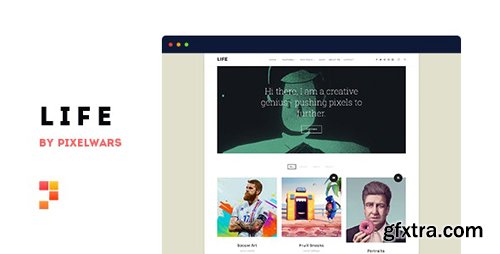 ThemeForest - Life v1.1.3 - Boxed Portfolio WordPress Theme - 20224971