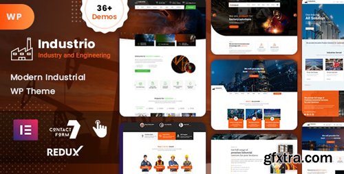 ThemeForest - Industrial v1.0 - Industry & Factory WordPress (Update: 14 September 20) - 23174417