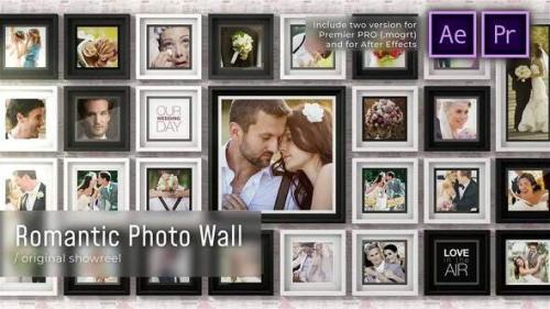 Videohive - Romantic Photo Wall