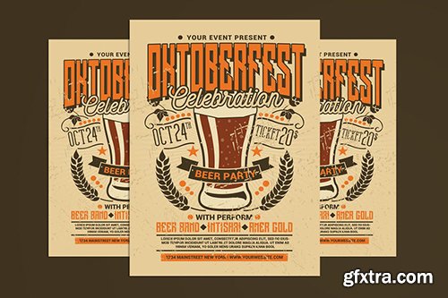 Oktoberfest Celebration Flyer