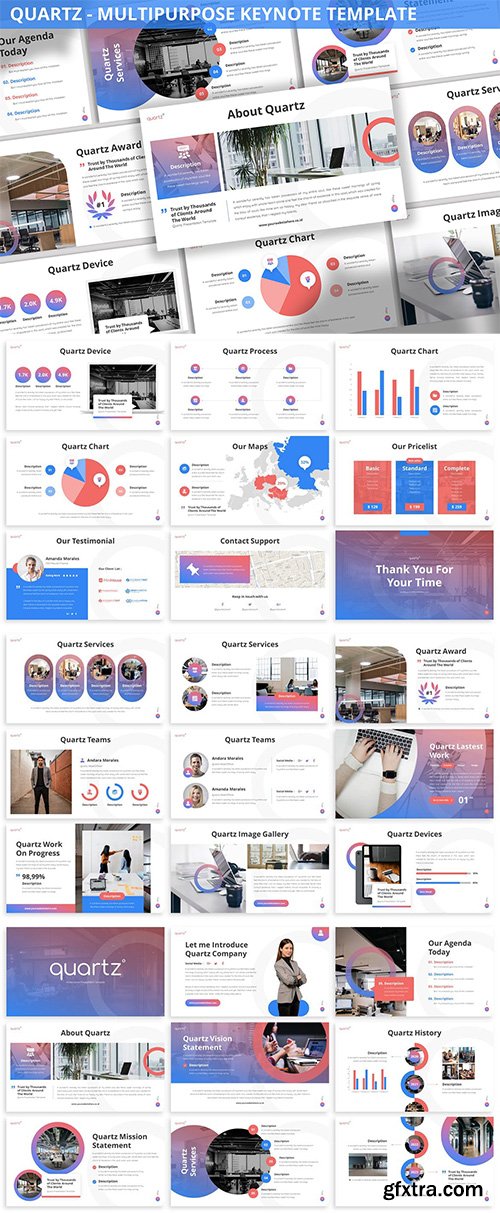 Quartz - Multipurpose Keynote Template