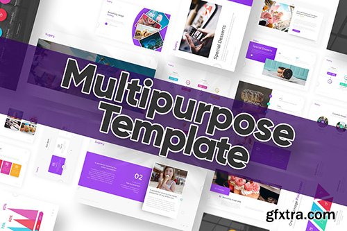 Sugary Multipurpose Powerpoint Template