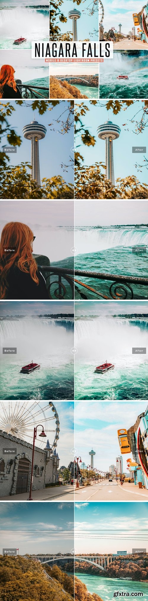 Niagara Falls Mobile & Desktop Lightroom Presets