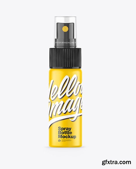 Matte Spray Bottle Mockup 66255