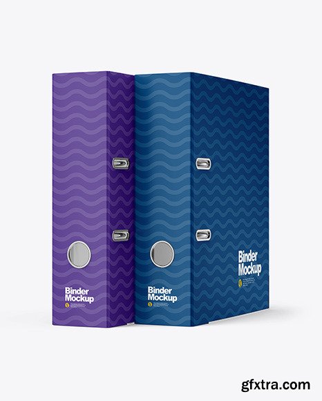 Two Binders Mockup 67098