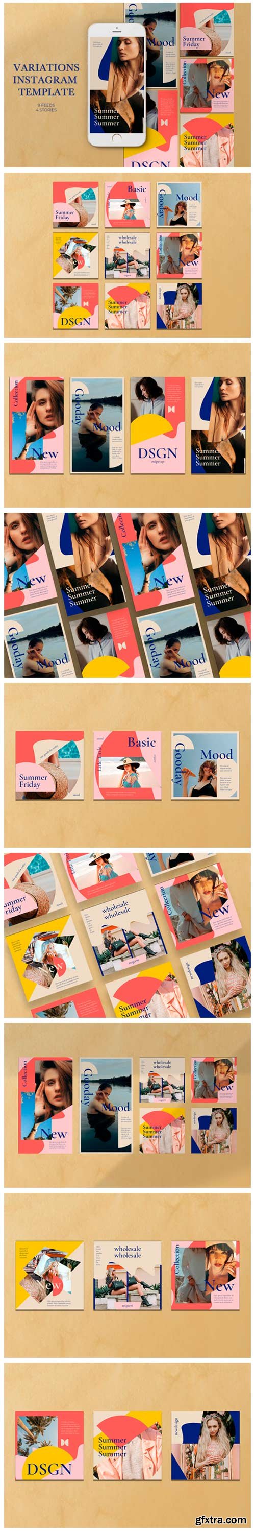 Variations Instagram Templates 4699876