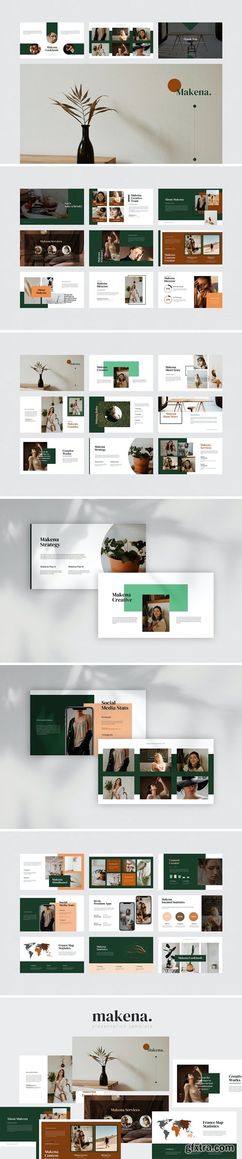 Makena - Creative Powerpoint Template