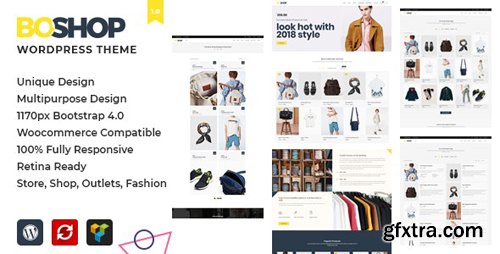 ThemeForest - BoShop v1.0.0 - Multipurpose eCommerce WordPress Theme - 23296479