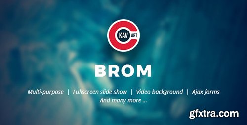 ThemeForest - Brom v1.1 - HTML Creative Page - 24710821