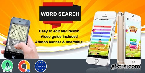 CodeCanyon - Word Search (Admob + GDPR + Android Studio) (Update: 26 August 20) - 26912003