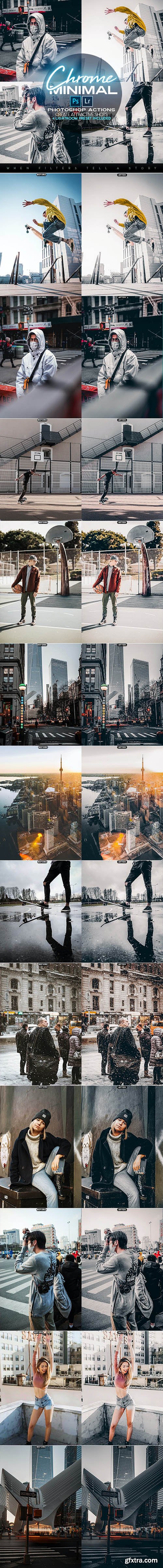 GraphicRiver - Chrome Minimal Photoshop Actions + LR Presets 28257313