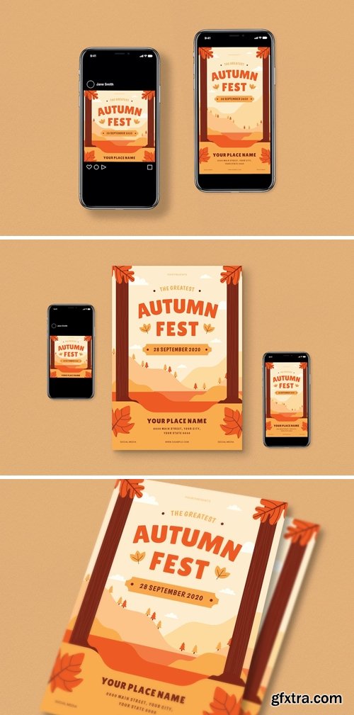 Autumn Flyer Set