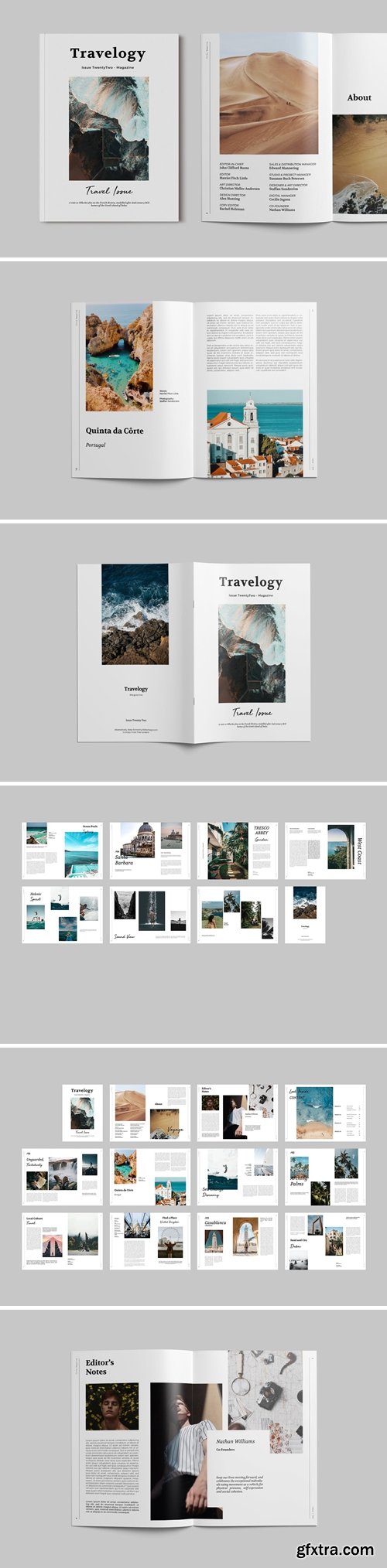 Travel Magazine Template