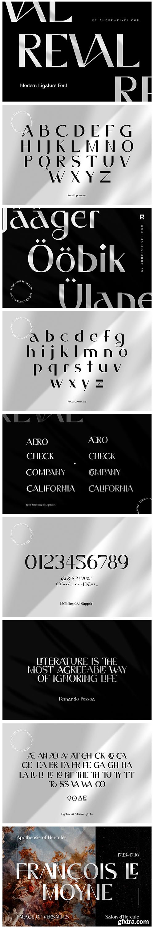 CM - Reval - Modern Ligature Font 5321563