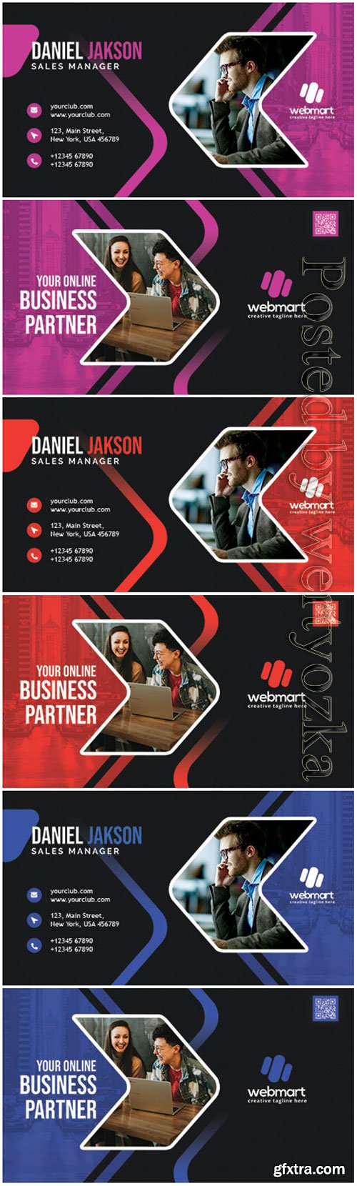 Creative Designer Business Card PSD