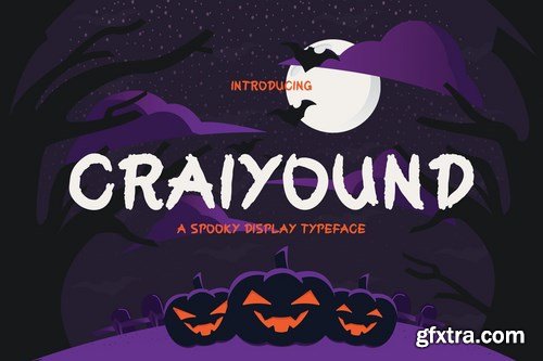 Craiyound - Brush Font